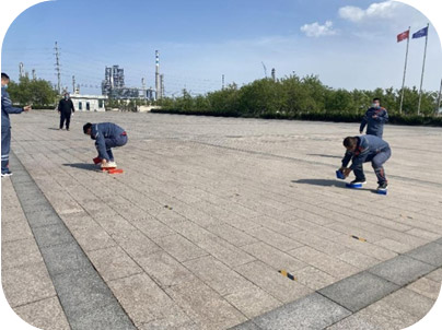 聚鑫汇石化有限公司 组织喜庆五一·趣味运动会活动